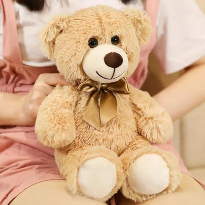 New Hot Christmas Bear Lovely Teddy Bear Plush Toys Stuffed Cute Bear Doll Boys&Girls Valentine's Gift Kids Baby Christmas Gift