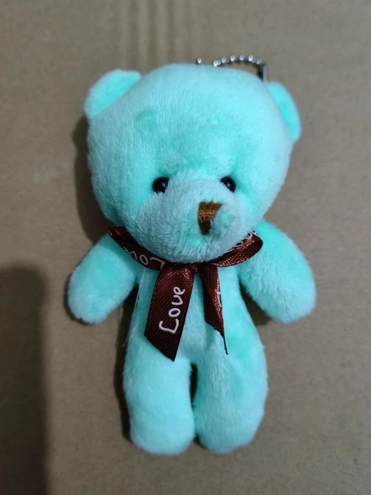 10Pcs/Lot Cute Mini teddy bear Plush toy doll pendant Soft Stuffed teddy Bear Keychain Birthday Xmas gifts Wedding decorations