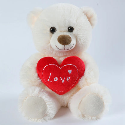 Cute Colorful Bow Tie Bear Doll Plush Toy Hug Bear Doll Children Birthday Gift Pillow Teddy Bear Home Living Room Bedroom